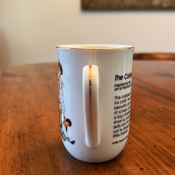 “The Cobbler” - Norman Rockwell Museum Collections, Inc. Mug - 1986 - Picture 4 of 10